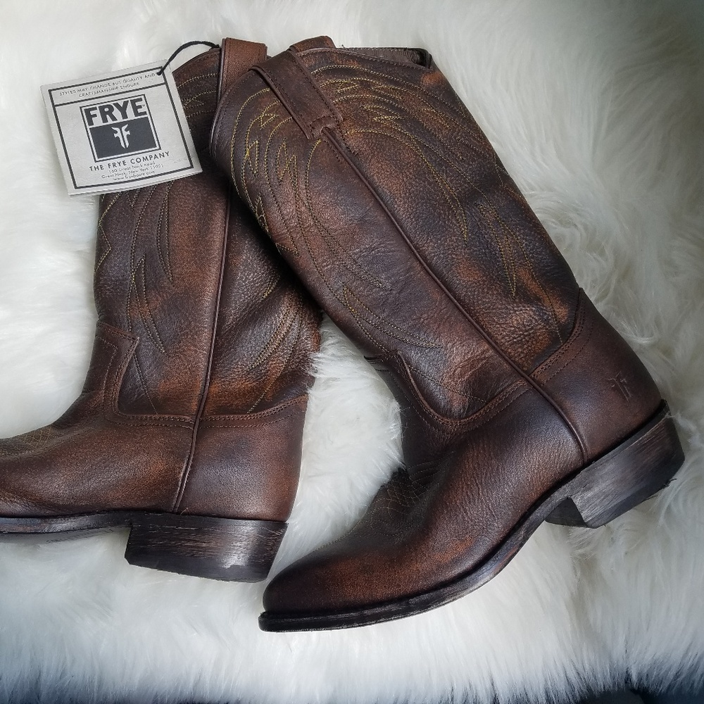 Frye Womens Billy Pull On Boots 7B